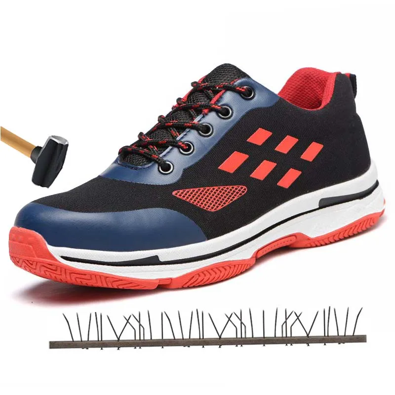 

Steel toe safety shoes smash-proof puncture work shoes safety boots