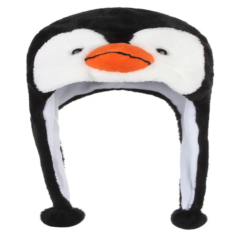 Мультфильм милый плюшевый пингвин рамка для фото Косплей игрушка плюшевая игрушка в шапке Рождество Хэллоуин платье для дня рождения до