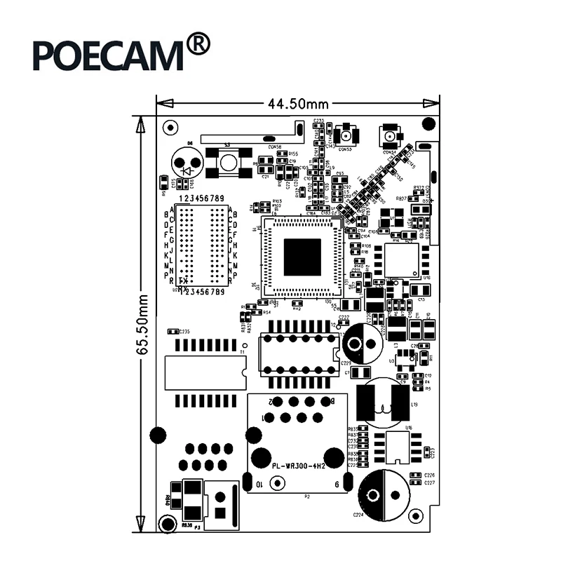 2,4G 300 Мбит/с беспроводной wifi модуль IEEE802.311bgn 300 Мбит/с Поддержка openwrt/dd-wrt/томатная прошивка флэш 8 Мб ddr2 64 Мб mt7620N