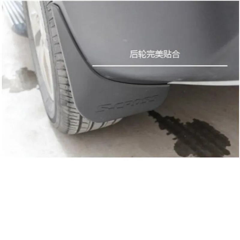 Брызговики от грязи брызговики для SUZUKI SX4 S CROSS 2014 2015 2016 2017 2018 Стайлинг