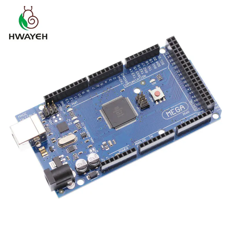 МЕГА 2560 R3 плата 2012 официальная версия с ATMega 2560 ATMega16U2 чип для Arduino интегрированный драйвер с оригинальной розничной коробкой