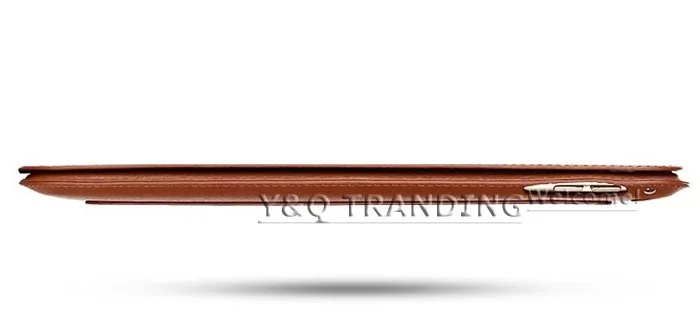 Ultrathin Cowhide Genuine Leather Case for Apple iPad Real Leather Business Stand Smart Cover for iPad (11)