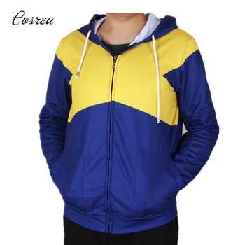 

Adult Kids X-Men Dark Phoenix Superhero Cosplay Sweatshirt Hoodie Carol Danvers Jacket Coat