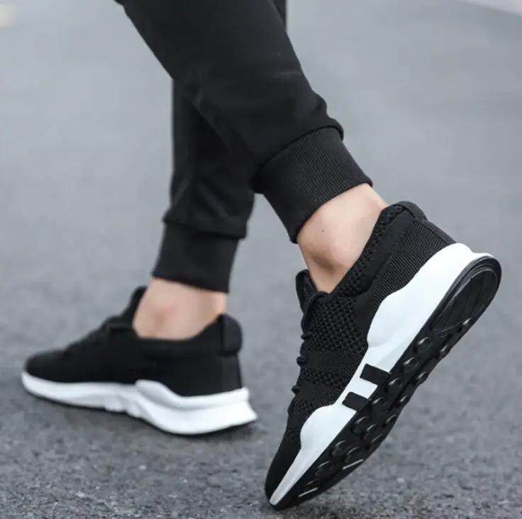 Мужские кроссовки Мужская обувь сетчатые лоферы на плоской подошве Слипоны