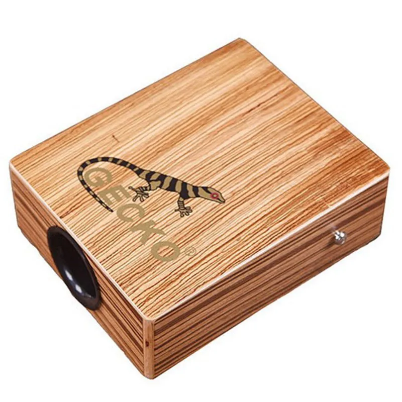 

95X230X290mm Wood Traveling Cajon Percussion Drum Boxing Drum With Braces Case Cover For Percussion Instruments Lover Gift