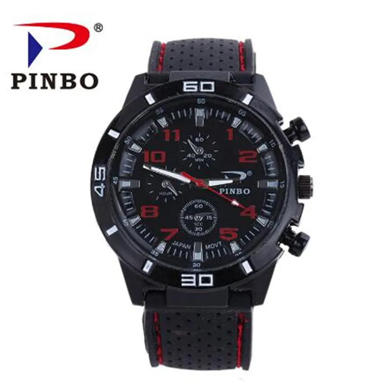 

Mens Watches Top Brand Luxury Quartz wristwatches Men Fashion Silicone strap outdoor military Sport clock men zegarki meskie