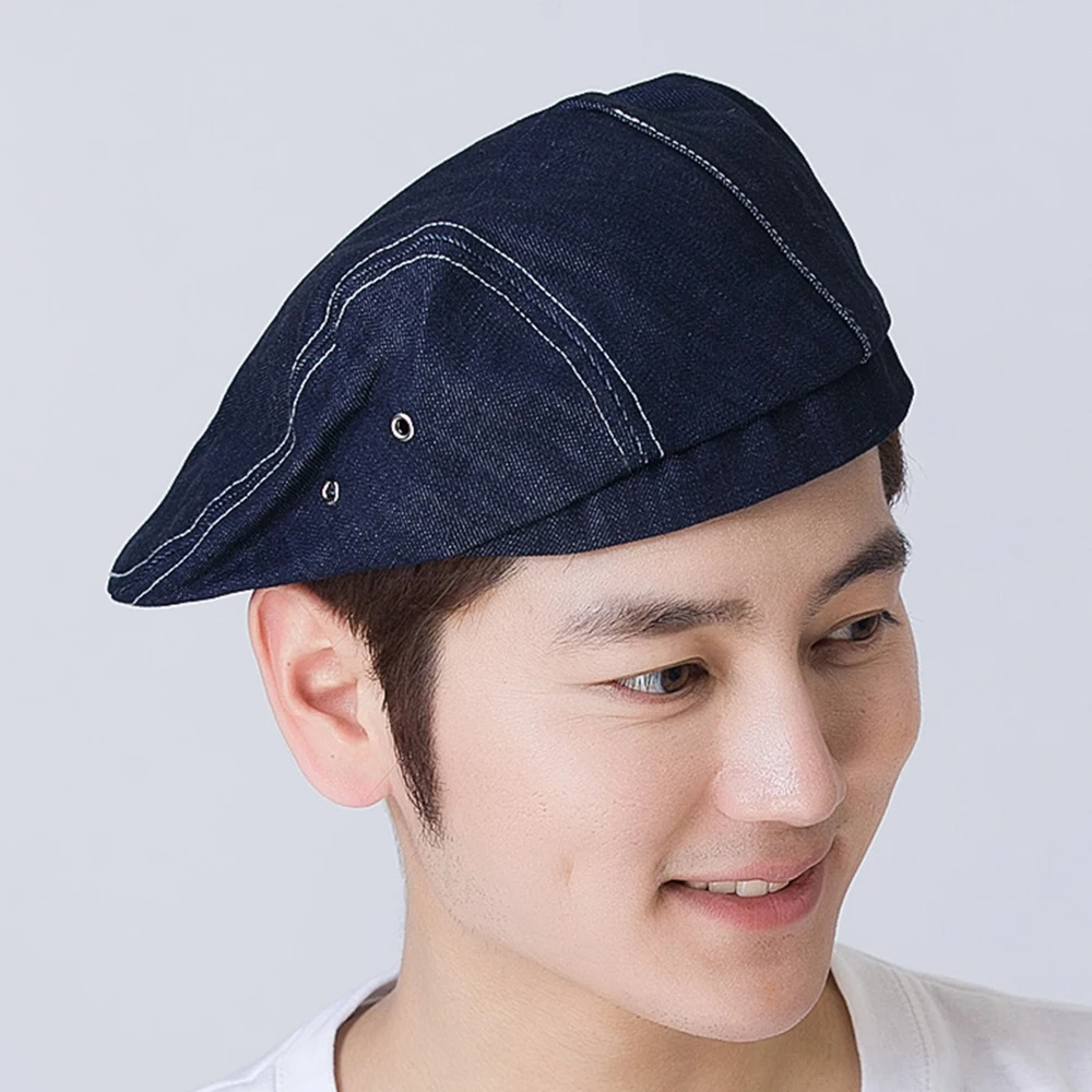 

Cafe Bar Waiter Beret Restaurant Kitchen Workwear Baking Caps Men Women Breathable Forward Caps chef hatsHigh quality Chefs Hat