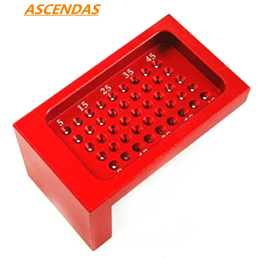 

Aluminum Alloy Mini woodworking Ruler Portable Hole Ruler T-shaped Scriber Gauge Carpenter Scribe Measuring Tools TP-0206