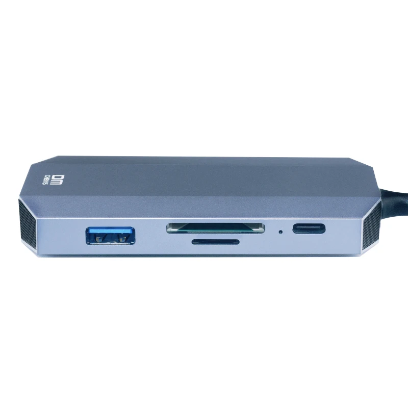 9 в 1 type c концентратор с usb3.0 TF карта SD карта HDMI PD аудио и 1000 Мбит/с ethernet порт Поддержка 4k