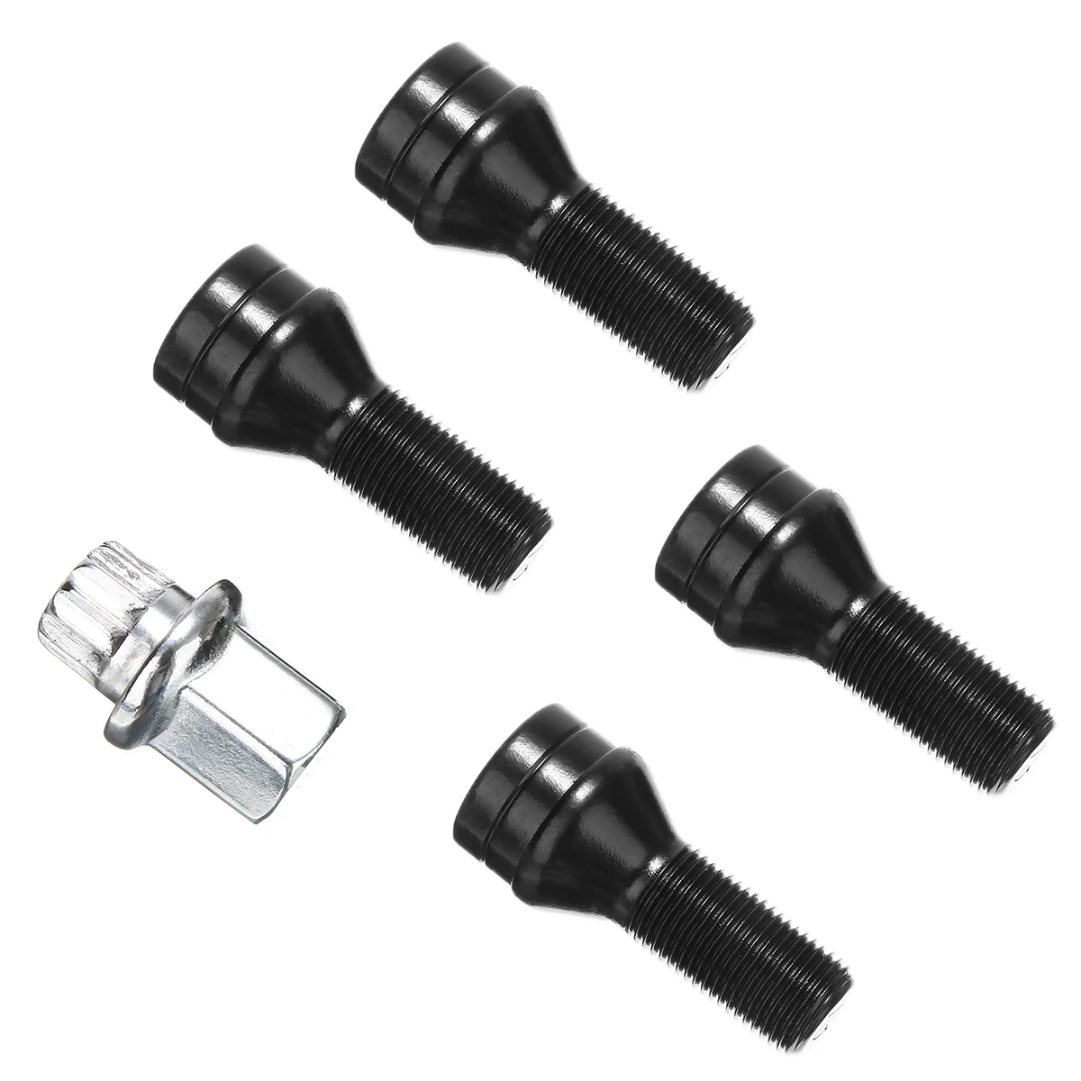 M14x1.25 Wheel Lock Bolt Set Dedicated Replacement Nut Bolts 36136776076 6776076 for BMW F-Models 1 2 3 4 5 6 7 Series