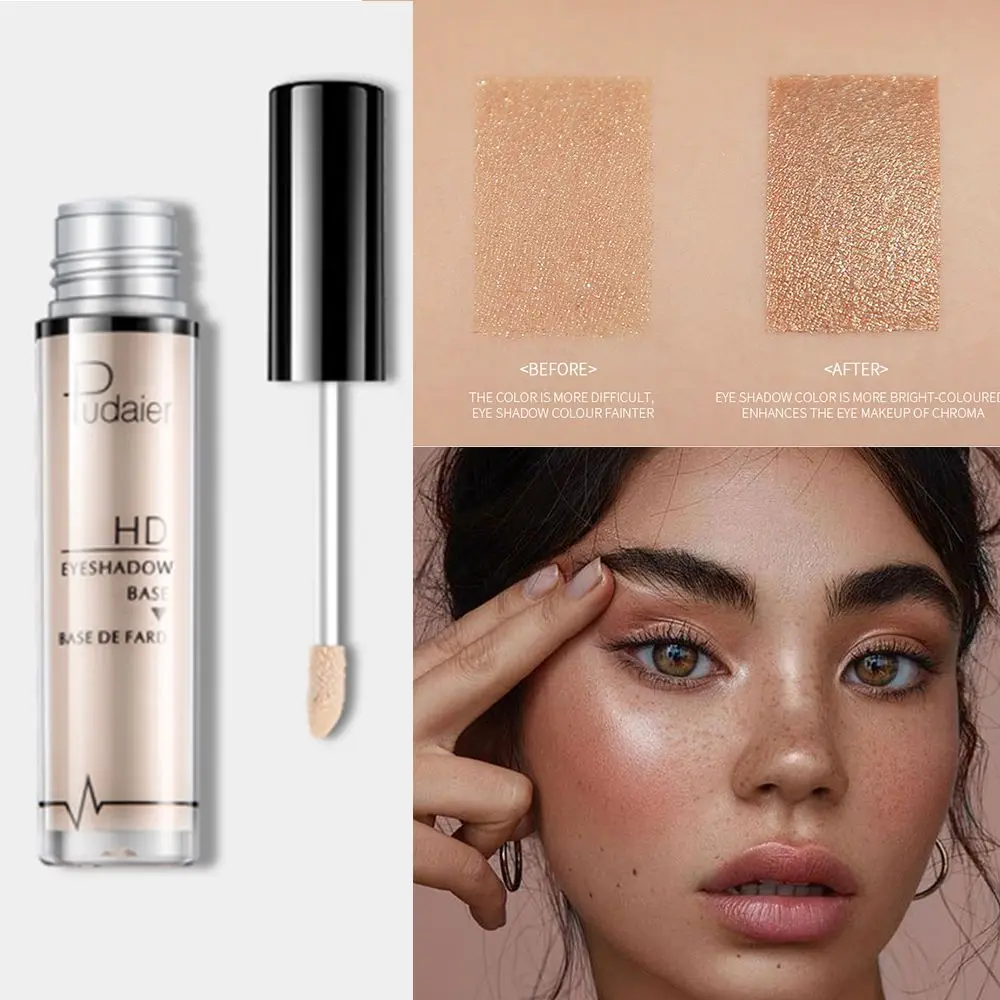 

Pudaier Natural Primer Makeup Eyes Base Waterproof Cream Under Shadow Cosmetic Eyeshadow Base Primer Makeup Moisturzing