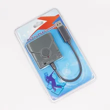 Адаптер конвертер для PS2 к PS4/PC контроллер преобразователя адаптер с PS2 проводной джойстик геймпад контроллер Windows конвертер