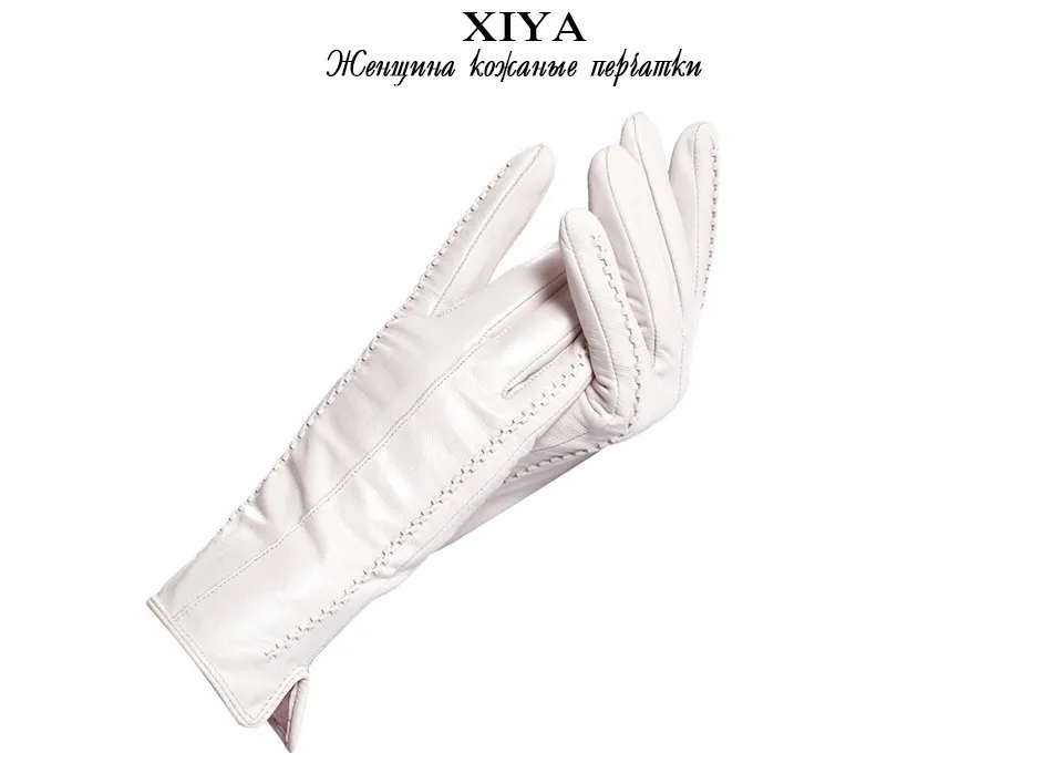 Adult women Genuine leather gloves