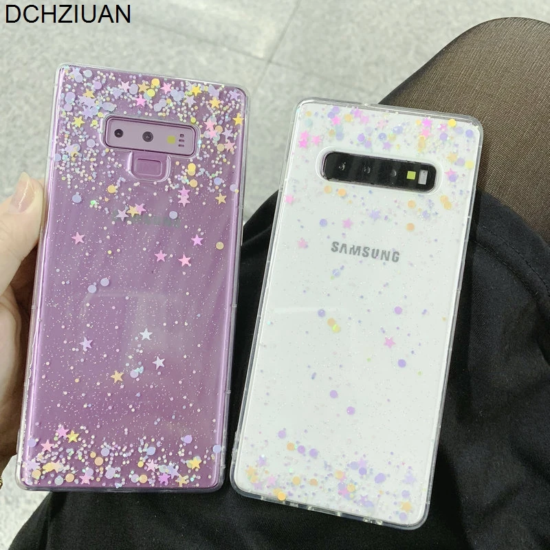 DCHZIUAN блестящий чехол для телефона Samsung Galaxy S10 S9 S8 Plus Note 8 9 Силиконовый Модный