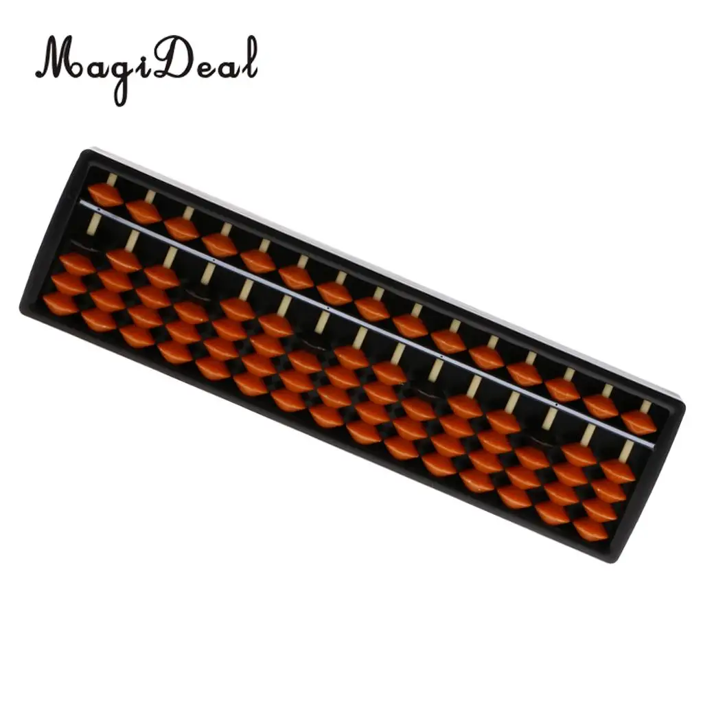 13 Rods Plastic Beads Abacus Soroban Calculating Tool Educational Toy for Kids Children Adult Math Toy 6Colors