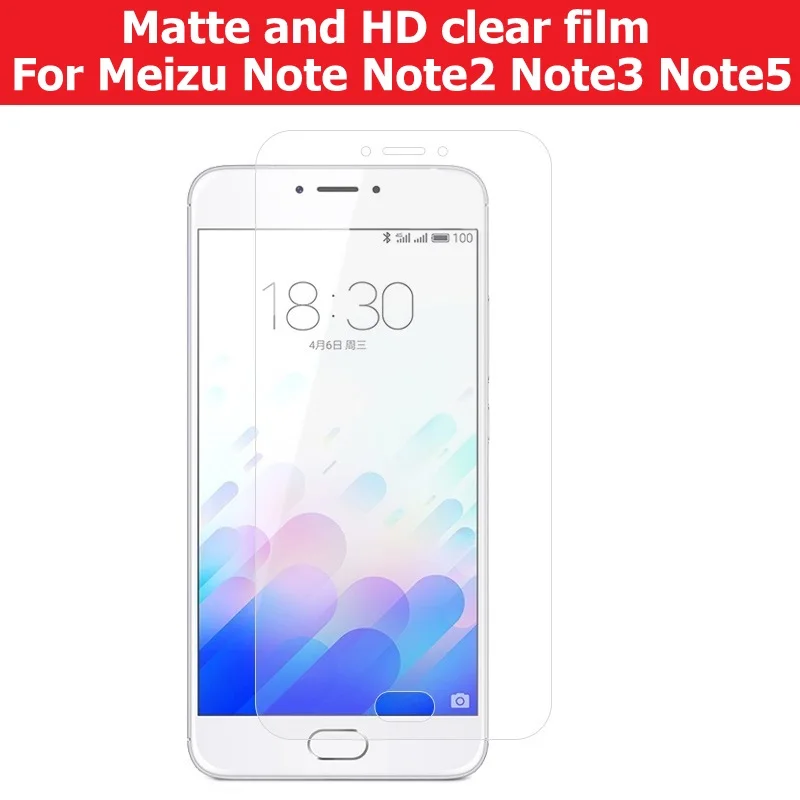 

Anti-Glare Matte Film For Meizu Note M2 Note M3 Note M5 HD Clear Glossy Film For Meizu Meilan Note Note2 Note3 Note5 Screen film