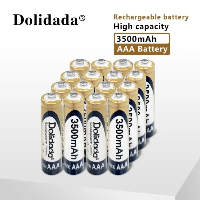 4 шт 1 2 v NIMH AAA Батарея 3500 мА/ч Перезаряжаемые никель металл гидридных