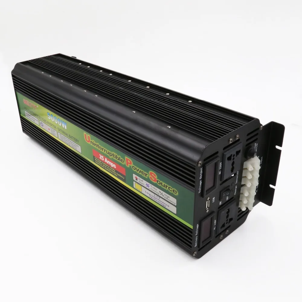 Интеллигентая(ый) 5000w UPS Модифицированная синусоида инвертор 12v 220v DC/AC Мощность инвертор с заводская цена