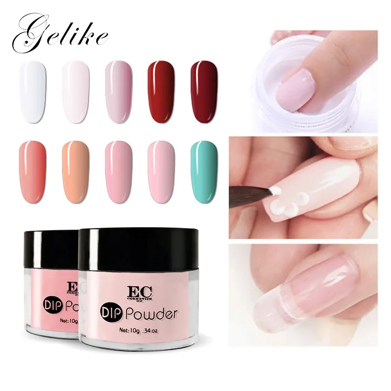 Gelike Extreme Shine 10g Dipping Powder Manicure Healthy Formula Professional Dip Set Application | Красота и здоровье