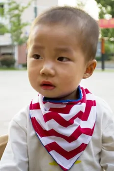 

custom printed disposable bibs organic cotton baby drool cover bib cartoon bandana washable newborn girl boys bib