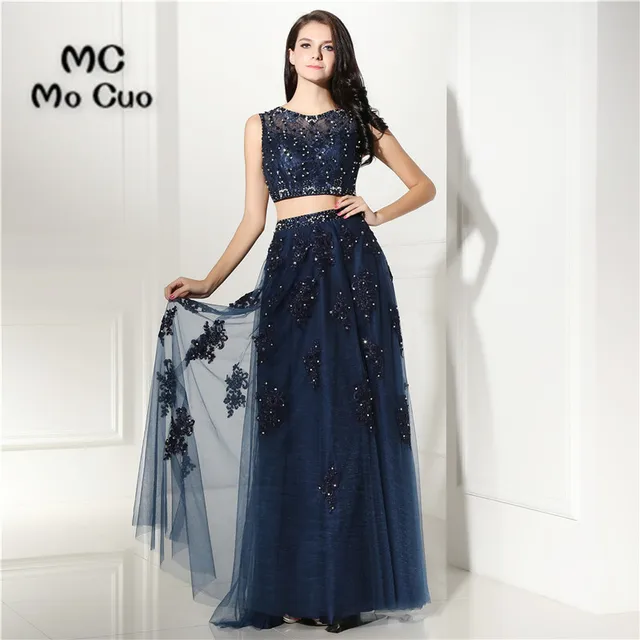 Dark Blue Graduation Dresses
