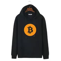 Harajuku/женские весенние черные Смешные geek толстовки осенний Свитшот пара bitcoin Толстовка женщина для девочек-подростков с капюшоном