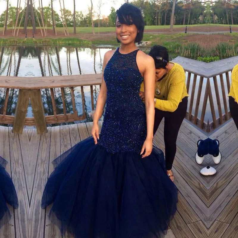 Elegant Navy Blue Dresses