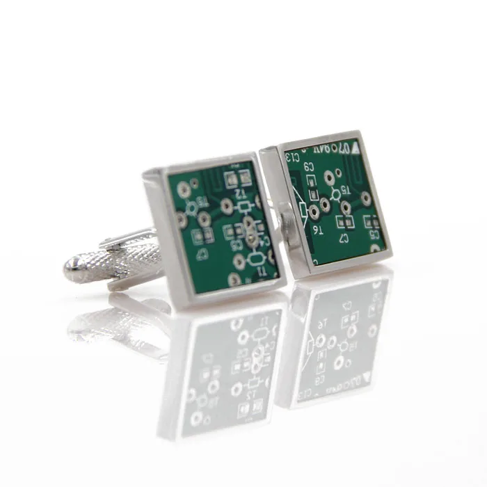 

Free shipping Exclusive new circuit board style Cufflinks Cuff nails men French Cufflinks Cuff Links KLJ1122