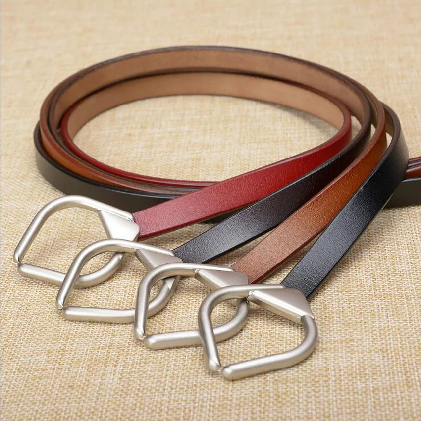 

2019 Women Genuine Leather Belt Skinny Belts Summer Jeans Dress Waistband Designer Top Quality Female Strap ZLB285