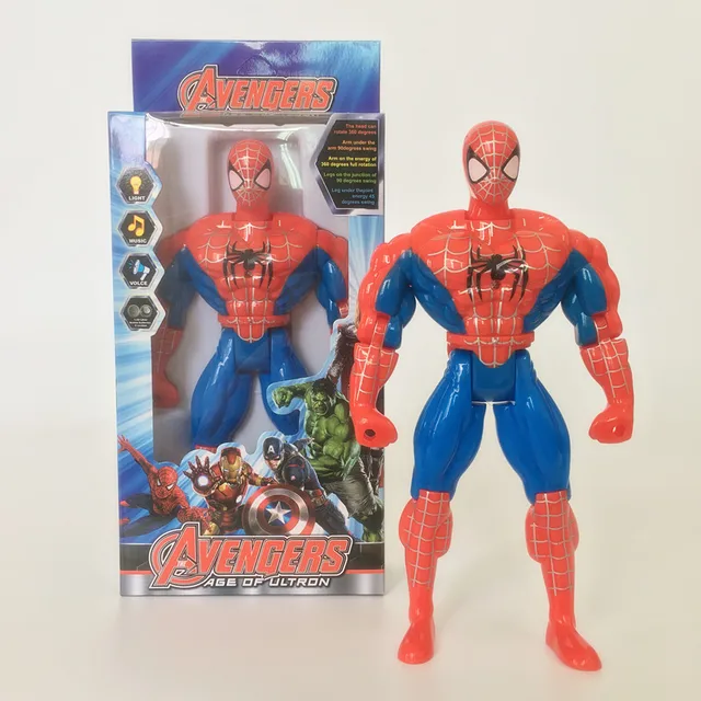 Best Price Disney Authorization action toy figures children's toys the Avengers Model Spider-Man Iron Man Raytheon Anime Toys birthday gift Best Price Disney Authorization action toy figures children's toys the Avengers Model Spider-Man Iron Man Raytheon Anime Toys birthday gift