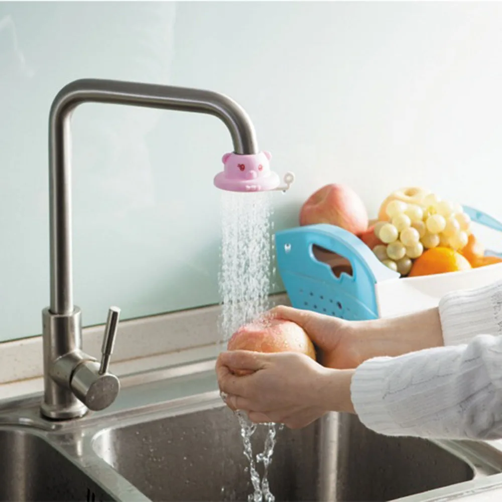 

Faucet Extender fun Animals Kitchen Water saver Baby Kids Hand Washing Bathroom Sink Gift Shower Products Children Bath Brushes