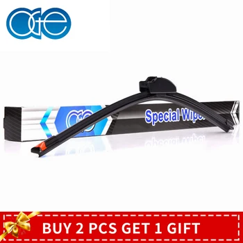 

OGE +200% Life Wiper Blade Replacement Wiper Fit Standard J Hook U Hook Arm, Replace Windscreen Rubber Refill Convenient