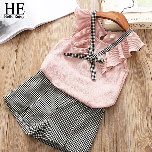 HE-Hello-Enjoy-Toddler-Girls-Summer-Clothing-Set-Kids-Clothes-Chiffon-Bow-Vest-Tops-Plaid-Shorts.jpg_640x640 (1)