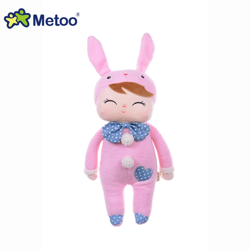 

13 Inch Plush Sweet Cute Lovely Stuffed Baby Kids Toys for Girls Birthday Christmas Gift Angela Rabbit Girl Metoo Doll