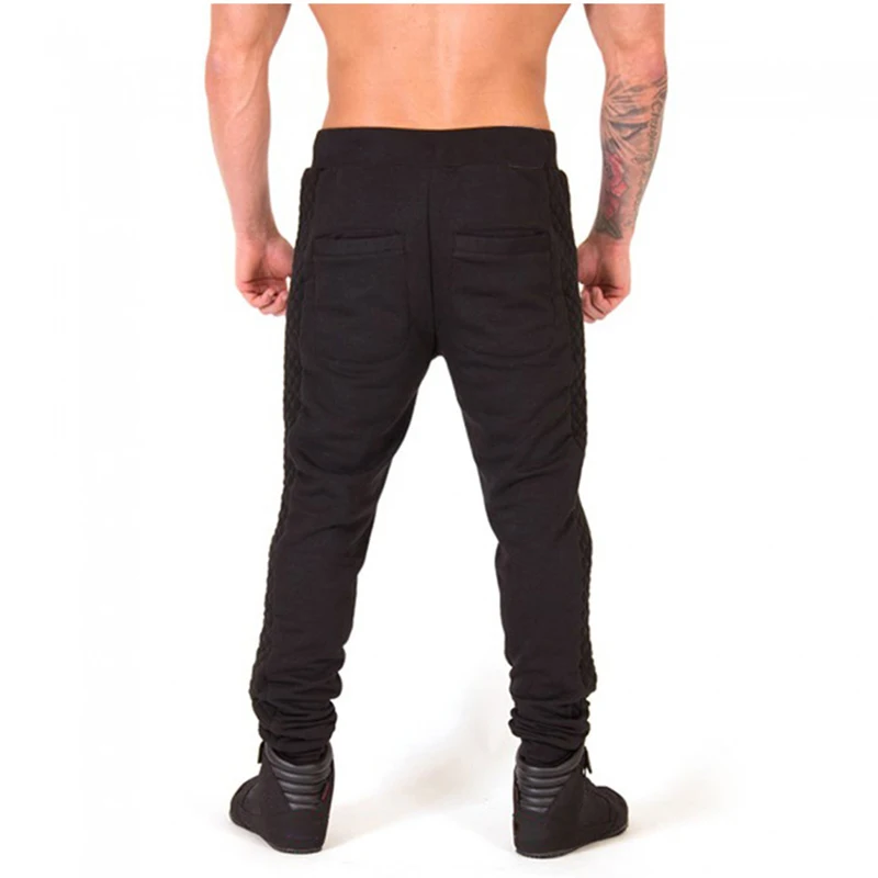 track pants men winter sport pants-4