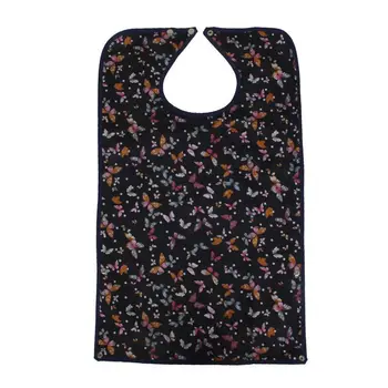 

WOTT Waterproof Adult Mealtime Bib Protector Aid - Butterfly