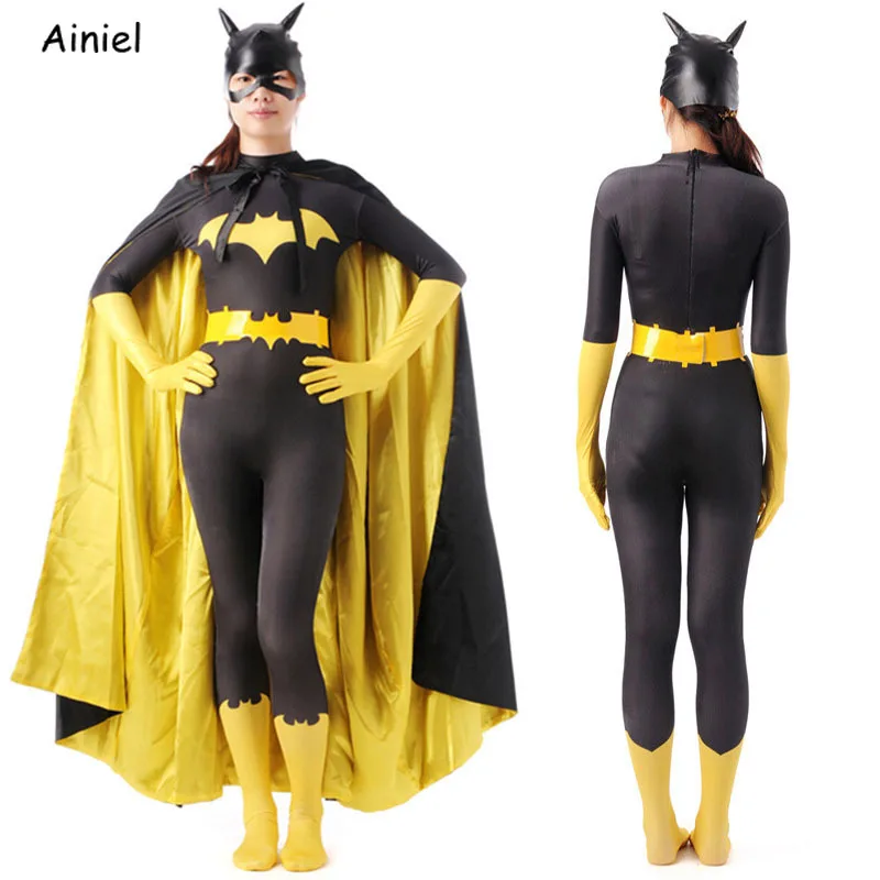 

Movie Batman Mask Cosplay Batman Costume Cloak Mask Halloween Costume Zentai Bodysuit Suit Jumpsuit Women Adult Batman Keychain