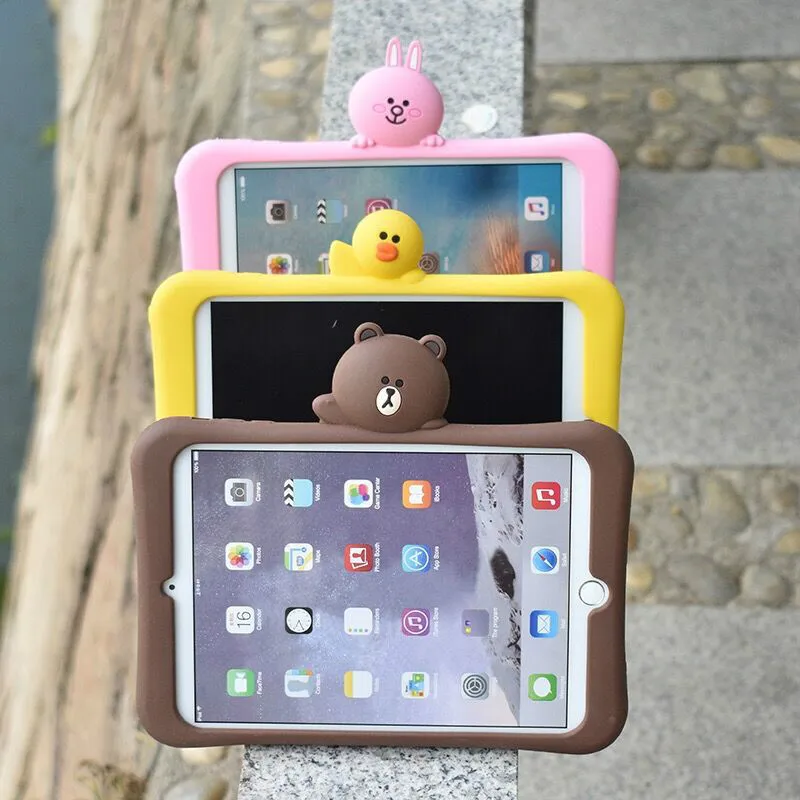 

Hot EVA Shockproof Case for iPad Mini 1 2 3 4 7.9" Cartoon Stand Tablet Cover for Pad Mini 4 Kids Safe Cases