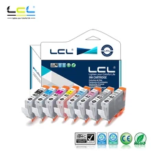 LCL CLI-42 CLI-42BK CLI42 CLI 42 (8-Pack BK C M Y PC PM LGY GY) Ink Cartridge Compatible for Canon PIXMA Pro-100/Pro-100S