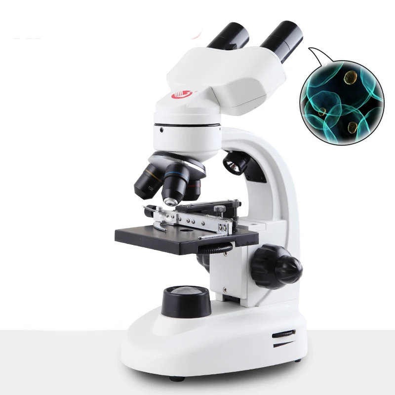 

professional optical biological microscope 5000X binocular  children experiment portable electronic microscope sperm