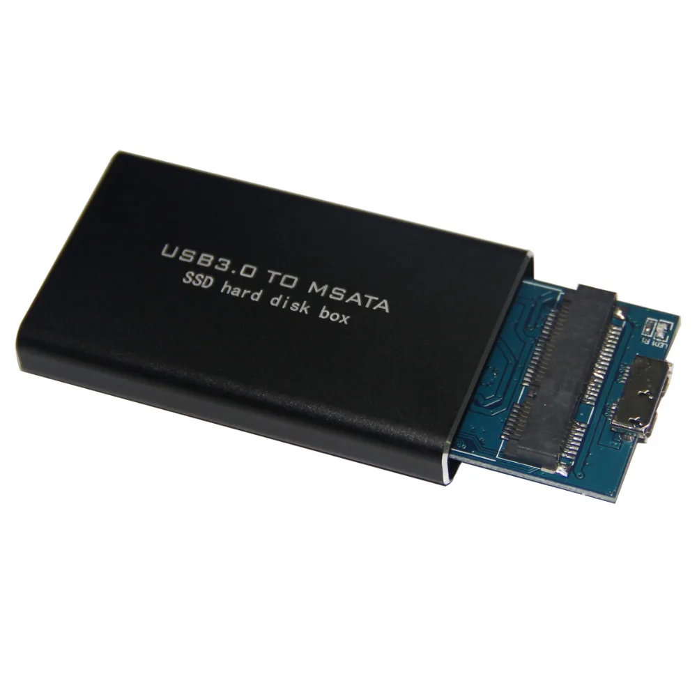 5Gbps USB 3.0-mSATA SSD Ŭ USB3.0-̴-SATA ϵ ũ , M2 SSD  HDD  ڽ