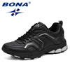 BONA Breathable Sneakers Men Casual Shoes Chaussure Homme Trendy Sneakers Men Flats Lace-Up Zapatillas Mujer Zapatos De Hombre ► Photo 2/6