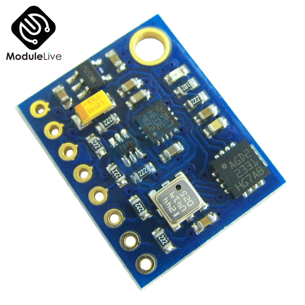 

GY89 I2C IIC SPI 10DOF L3GD20 LSM303D BMP180 Gyro Accelerometer Magnetometer Barometer Sensor Board Module