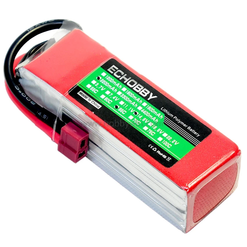 14 8 V 4S 2200mAh 65C LiPO батарея T вилка RC модель самолета Вертолет FPV Дрон мультиротор