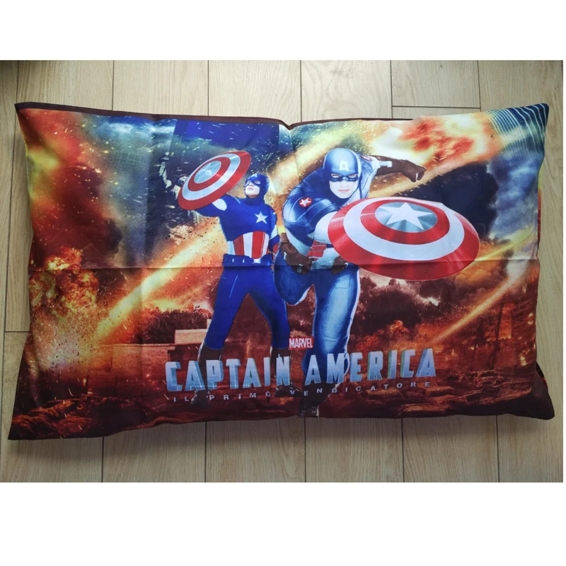 Комплект постельного белья для мальчиков Disney Captain Amercia пододеяльник простыня