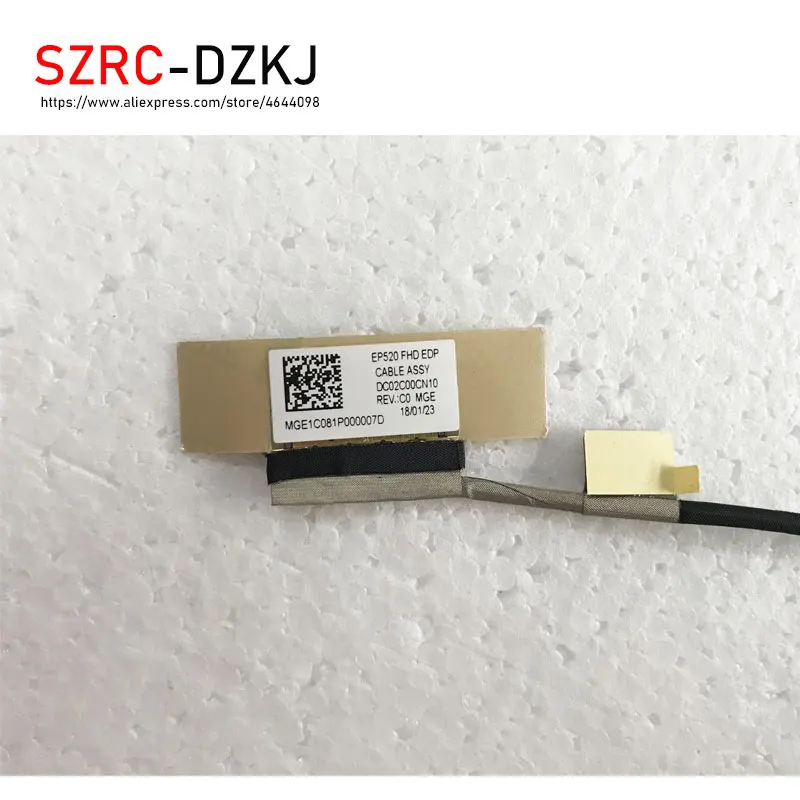 Новый оригинальный кабель для Lenovo Thinkpad P52 EP520 FHD EDP LCD LED LVDS SCREEN CABLE