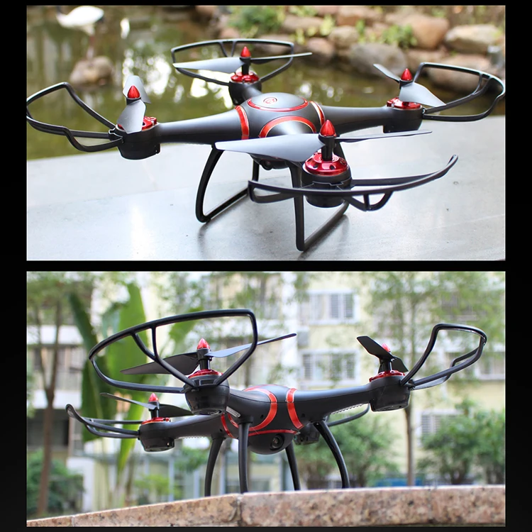 Высота Удержание WI-FI FPV Радиоуправляемый Дрон s7 headless режим RC Quadcopter со светодиодной ночной яркая WI-FI fpv камеры VS DJI Phantom 3