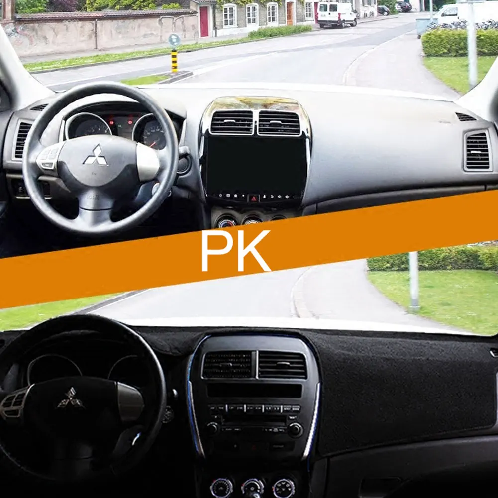 Покрытие приборной панели войлочная ткань черный коврик для приборной ...