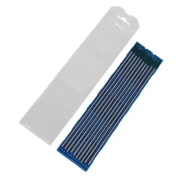 

15PCS Silver & Green Tip WP Type TIG Welding Pure Tungsten Electrode in Case (1.6 x 150 mm)