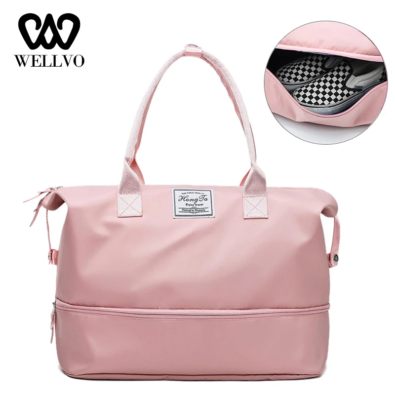 النساء السفر الأزياء حقيبة الأمتعة حقائب قماش النايلون حقائب عارضة الكتف Crossbody حقيبة كبيرة بين عشية وضحاها حقيبة عطلة الأسبوع XA869WB النساء السفر الأزياء حقيبة الأمتعة حقائب قماش النايلون حقائب عارضة الكتف Crossbody حقيبة كبيرة بين عشية وضحاها حقيبة عطلة الأسبوع XA869WB